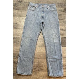 Vintage Levis 505 Jeans Mens 34x30 Blue Denim Stonewashed Straight Leg Light Y2K
